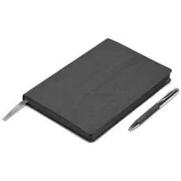 Oakridge Soft Cover Notebook & Pen Set Unbranded